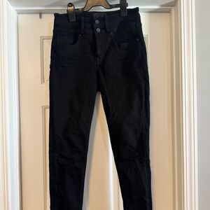 Women’s ankle skinny Buckle Black Jean